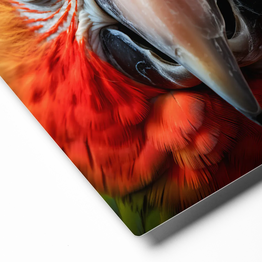 The Fiery Gaze of the Parrot