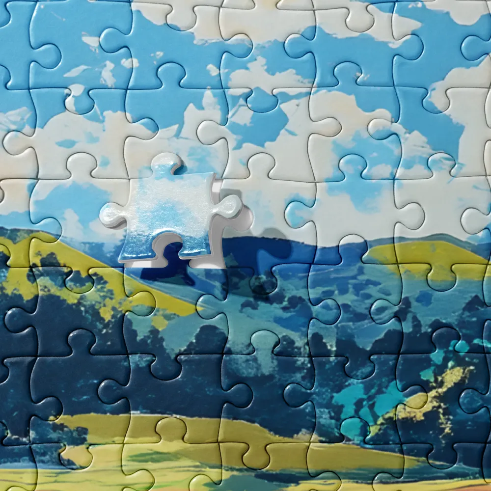 Reflections of a Pink Dreamscape | Jigsaw Puzzle | 252/520 pieces