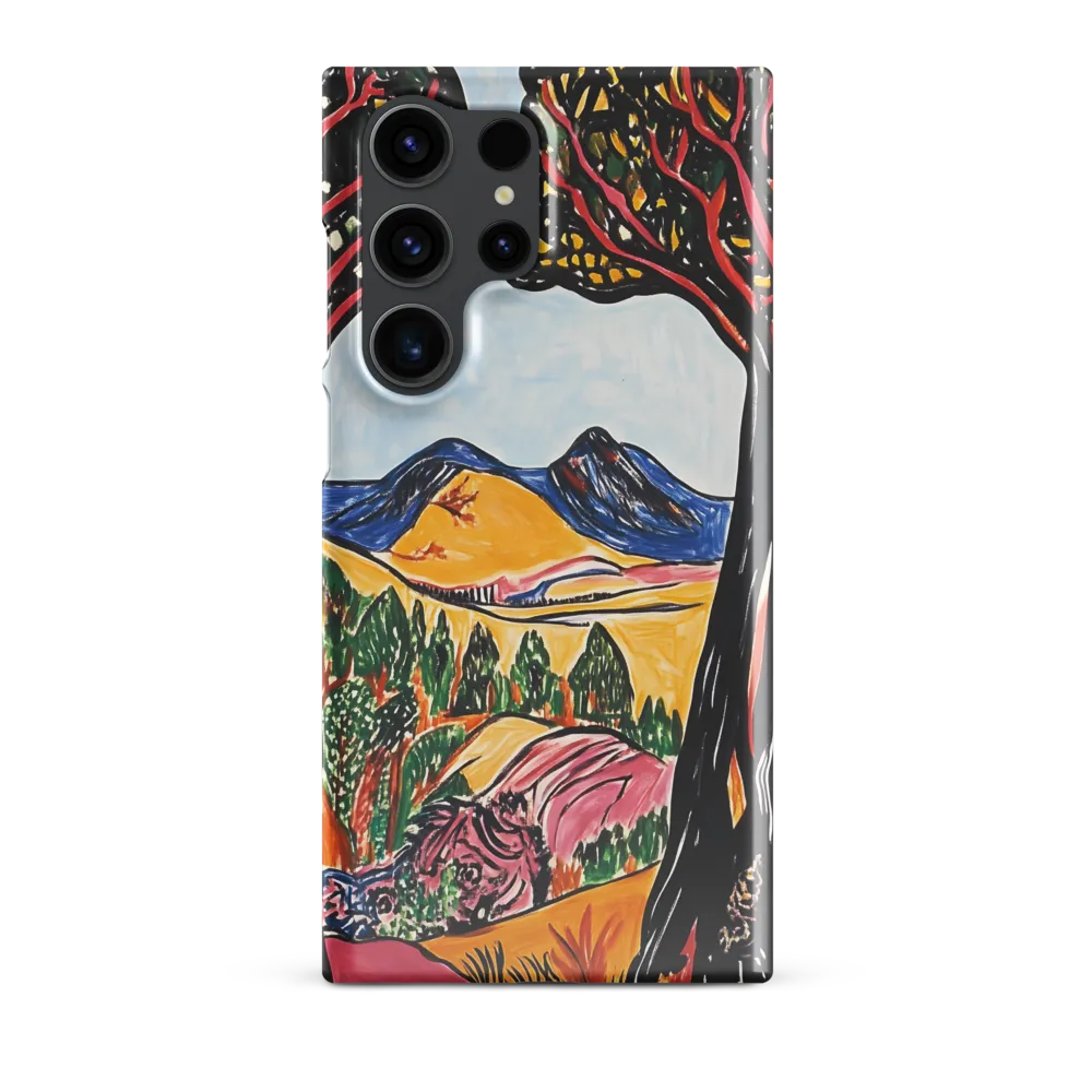 Vibrant Nature's Embrace | Phone Case |  S23 Ultra | Snap Case | Glossy