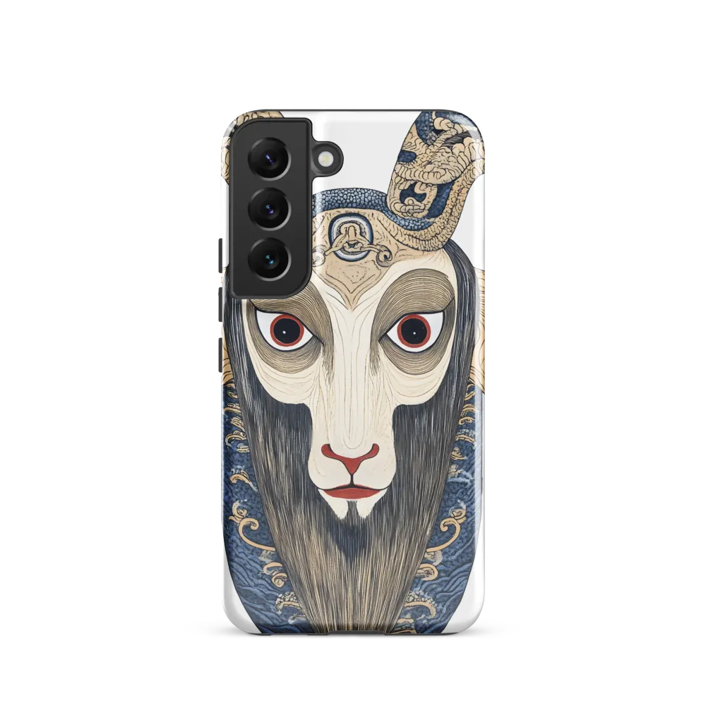 Ethereal Gaze of the Ram | Phone Case |  S22 | Tough Case | Glossy