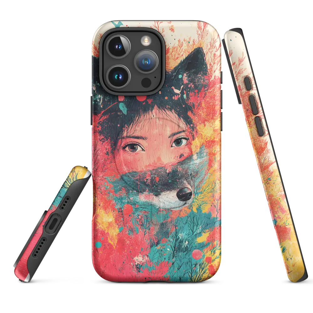Harmony of Spirit: Girl and Wolf