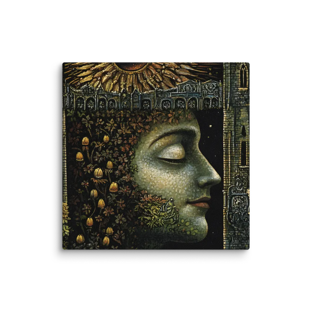 Nature’s Embrace: The Infinite Connection | Canvas | 12″×12″