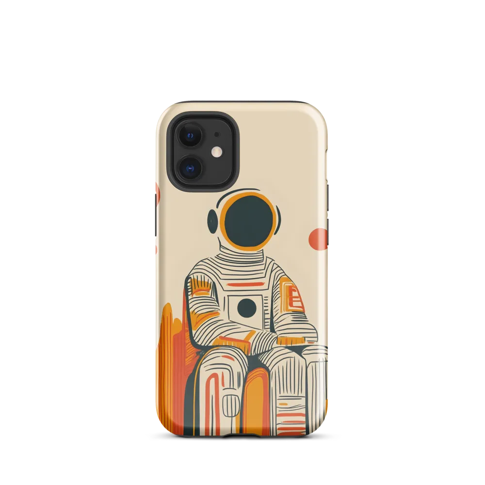 Contemplation of the Stars | Phone Case |  12 mini | Tough Case | Glossy