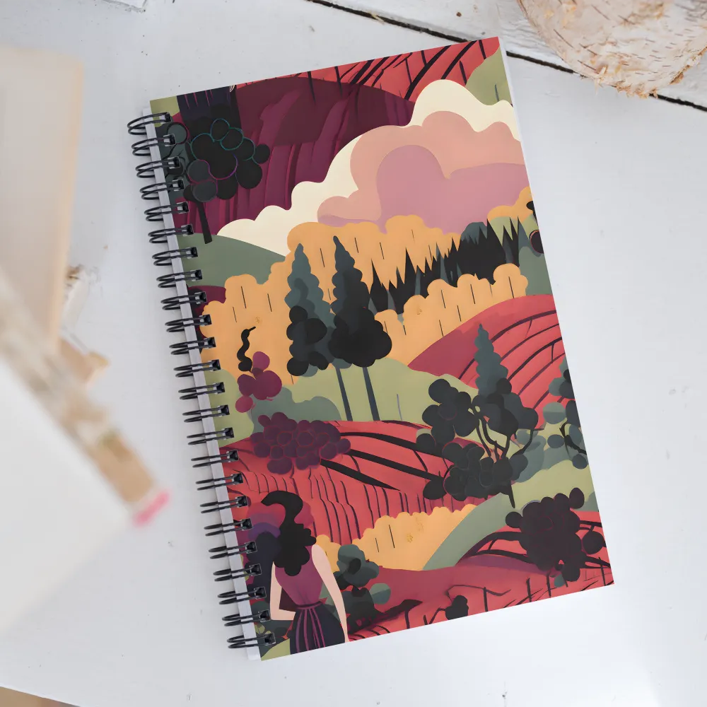 Harmonious Landscapes | Spiral Notebook