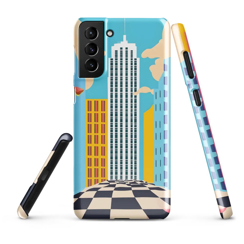 Vibrant Urban Dreamscape | Phone Case |  S21 Plus | Snap Case | Glossy