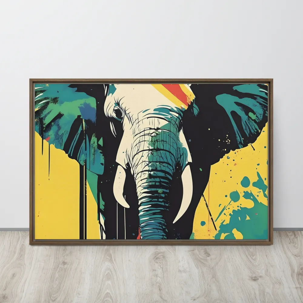 Elegance of the Wild: A Colorful Harmony
