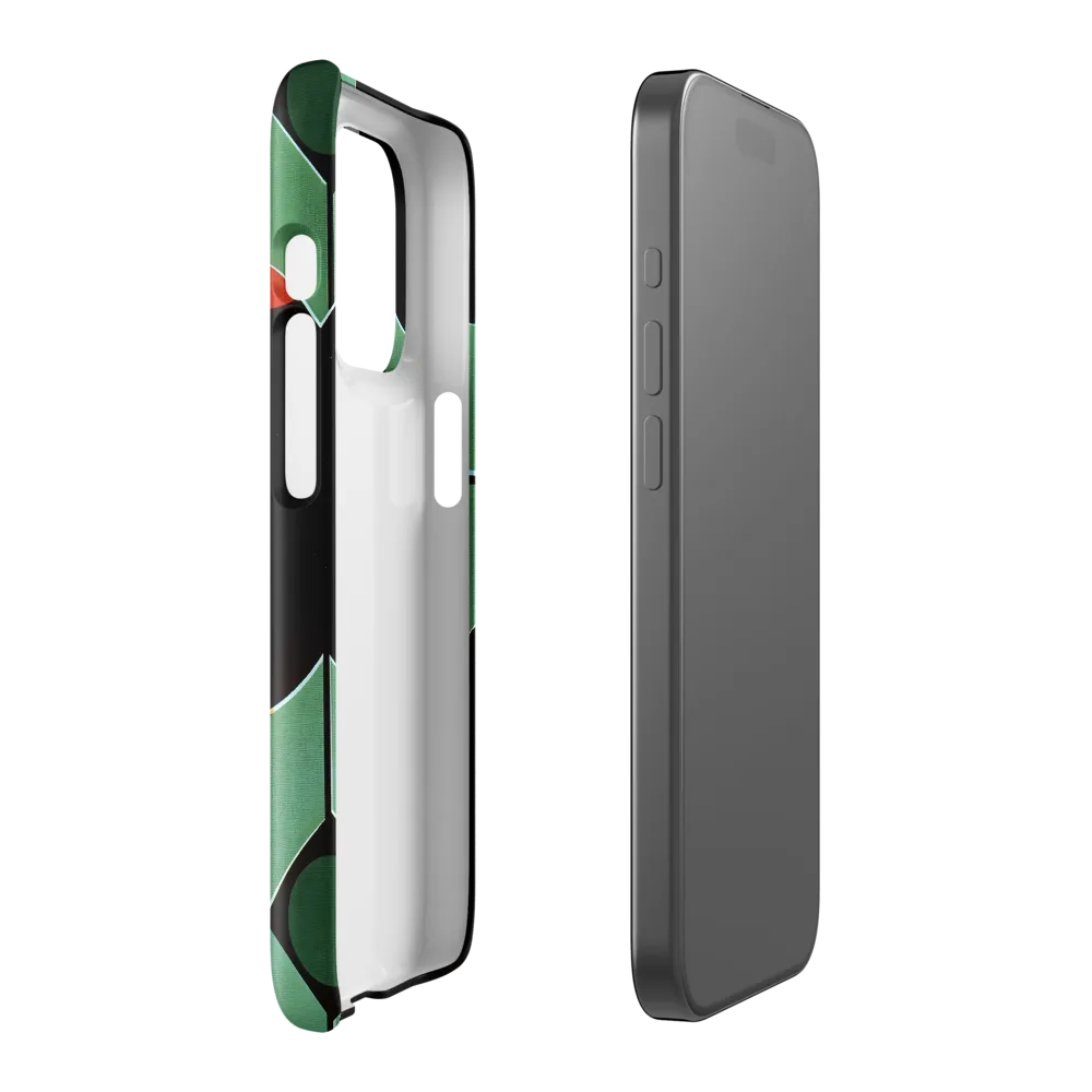 Modular Green Panels with Red Discs