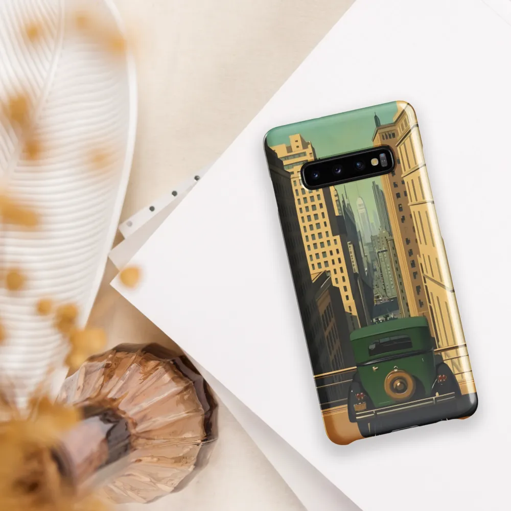 Journey Through Vintage Streets | Phone Case |  S10 Plus | Snap Case | Glossy