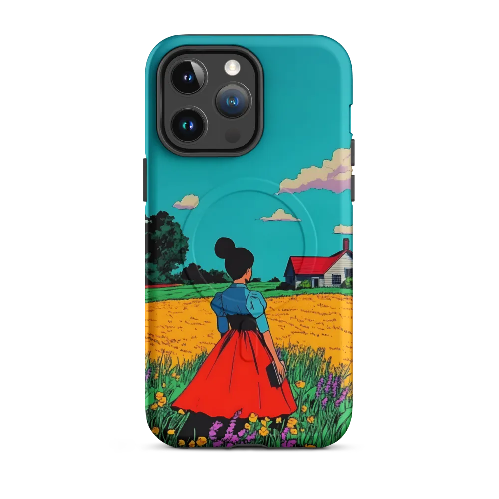 Whispers of a Sunlit Meadow | Phone Case |  14 Pro Max | MagSafe® Tough Case | Matte