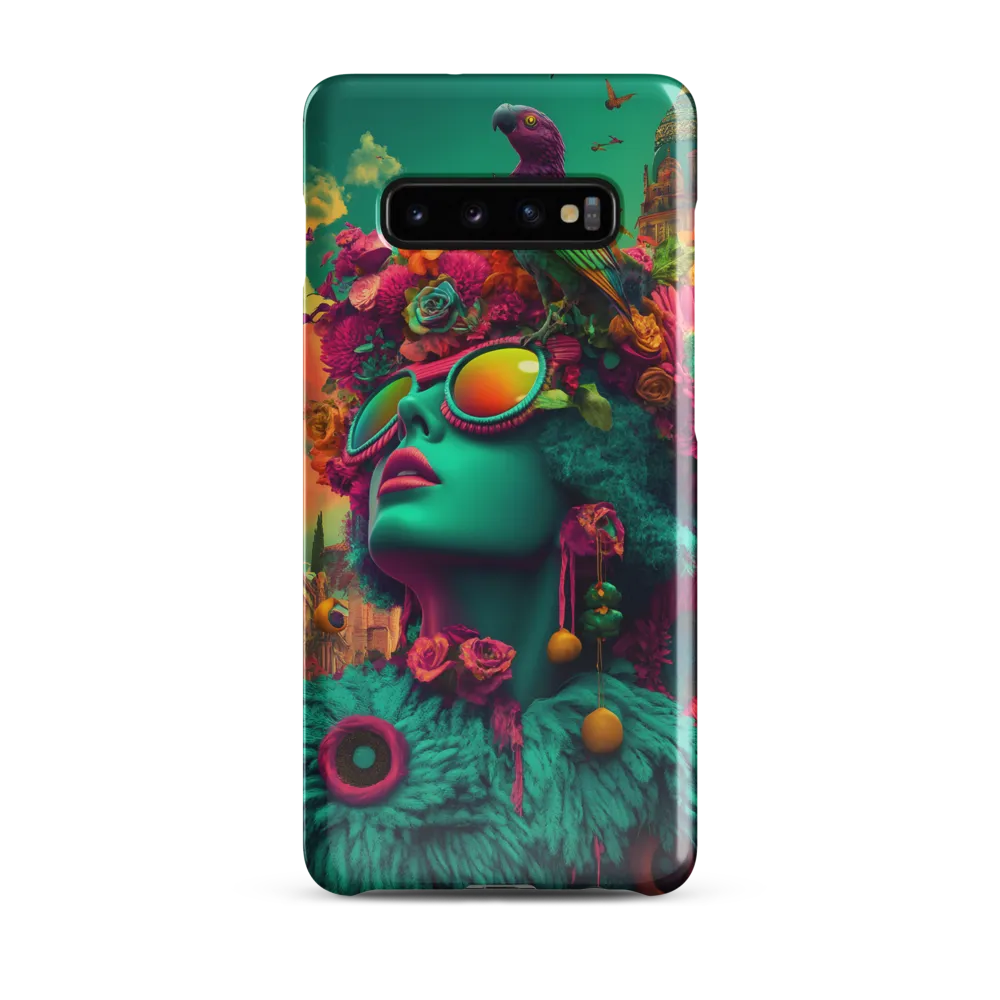 Whimsical Flora | Phone Case |  S10 Plus | Snap Case | Glossy