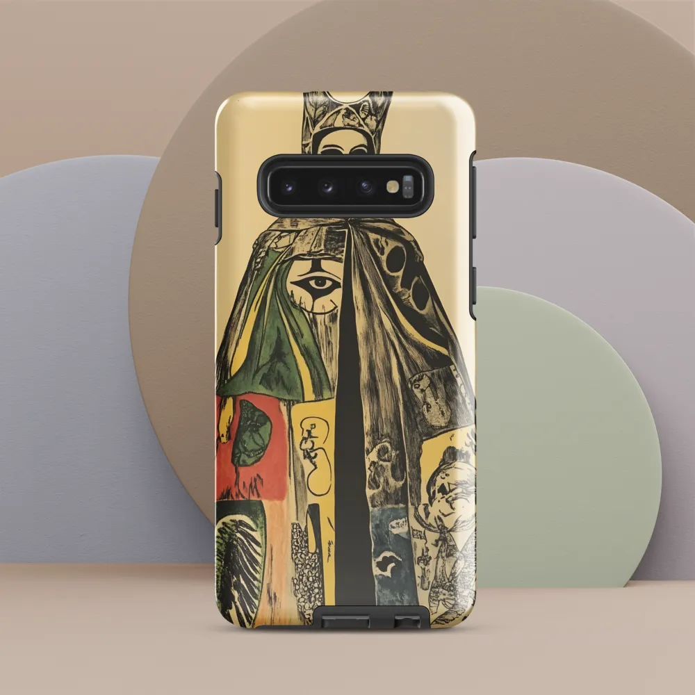 Mystical Cloak of Symbols | Phone Case |  S10 | Tough Case | Glossy