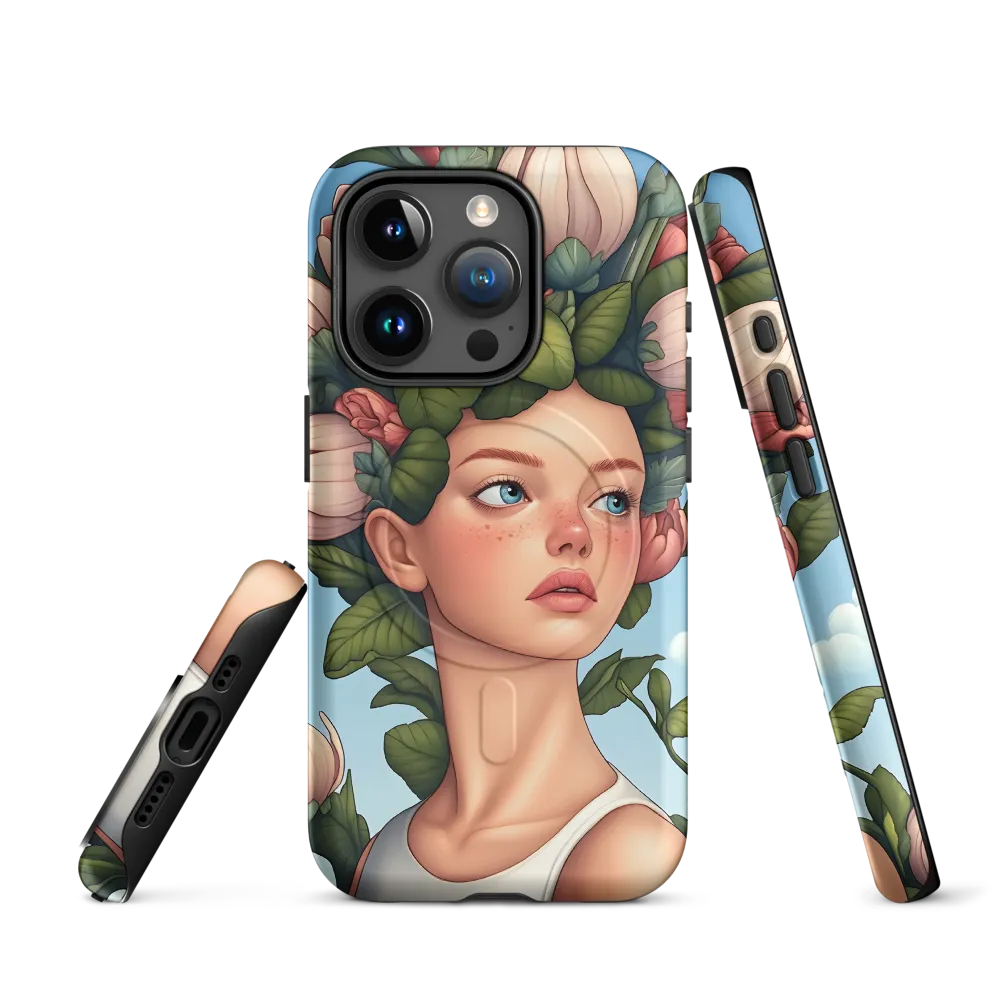 Whispers of Serenity | Phone Case |  15 Pro | MagSafe® Tough Case | Matte