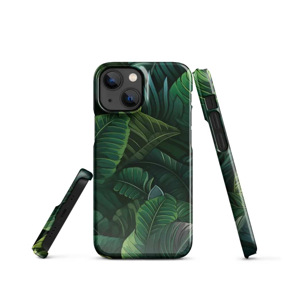 Lush Canopy: A Tropical Foliage Study