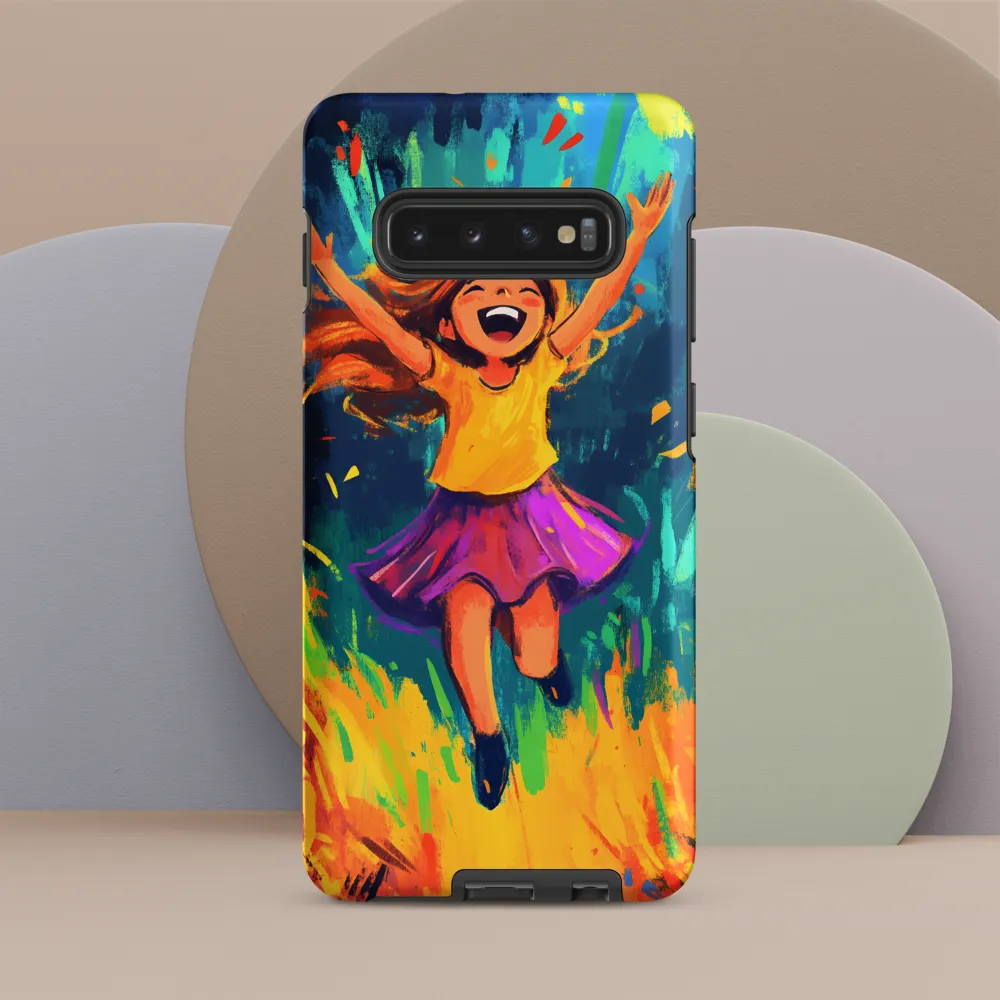 Joyful Escape into Nature | Phone Case |  S10 Plus | Tough Case | Matte