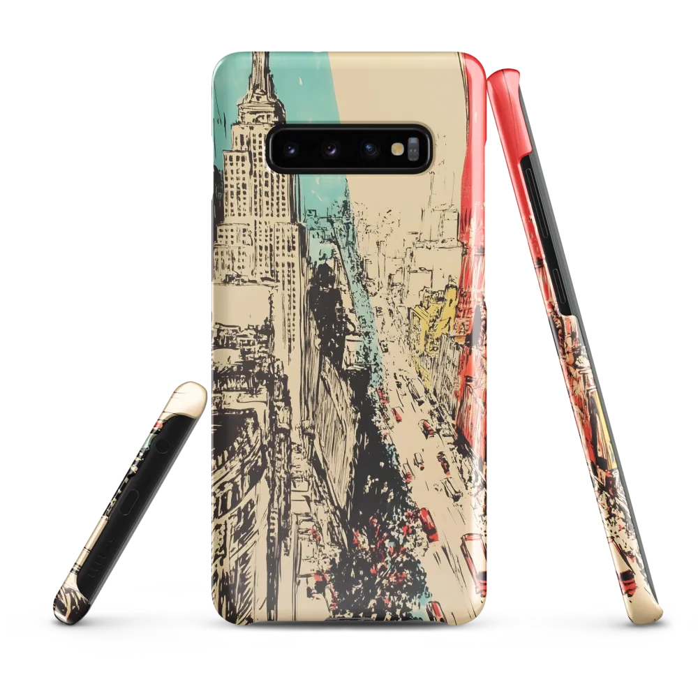 Dynamic Urban Symphony | Phone Case |  S10 Plus | Snap Case | Glossy