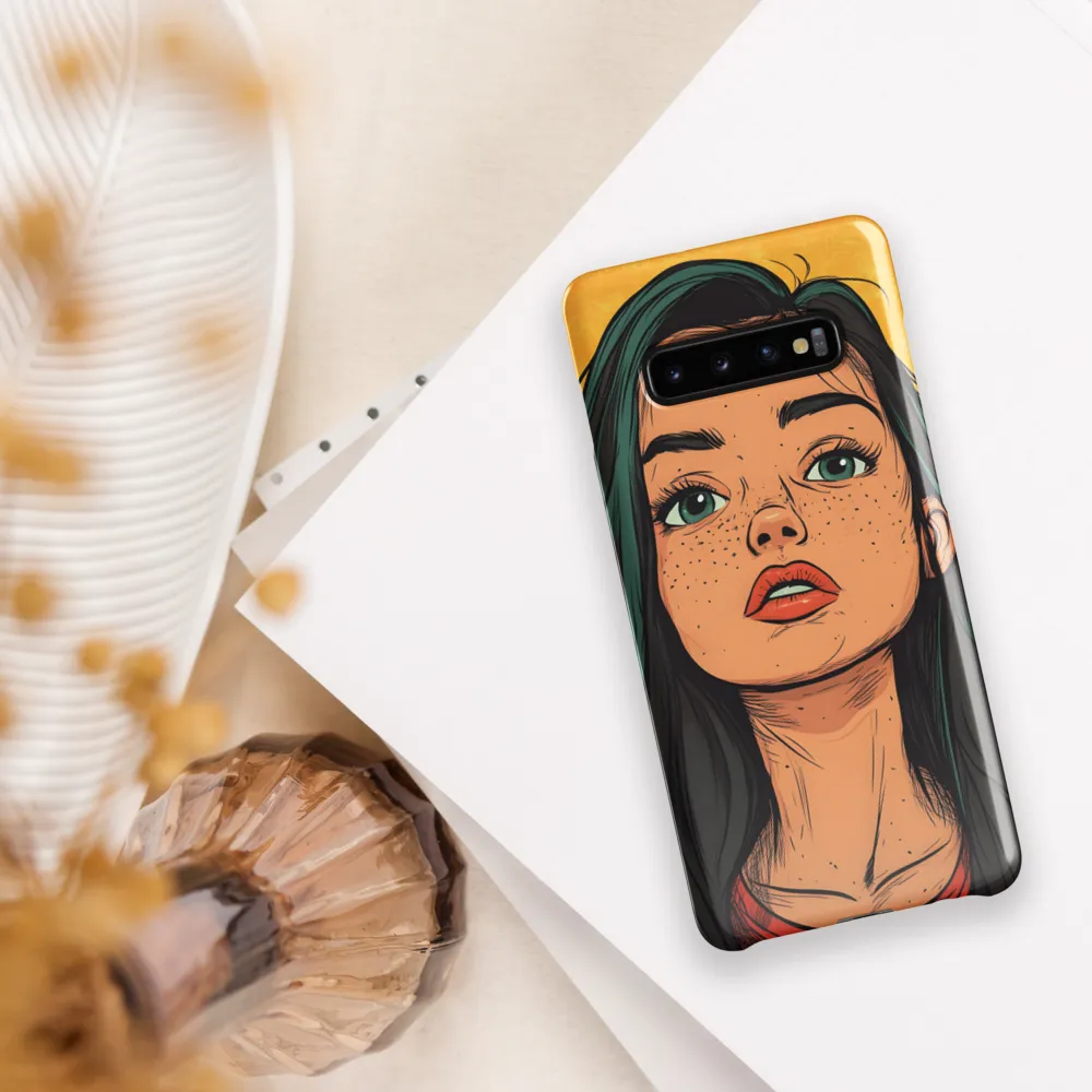 Radiant Confidence | Phone Case |  S10 Plus | Snap Case | Glossy