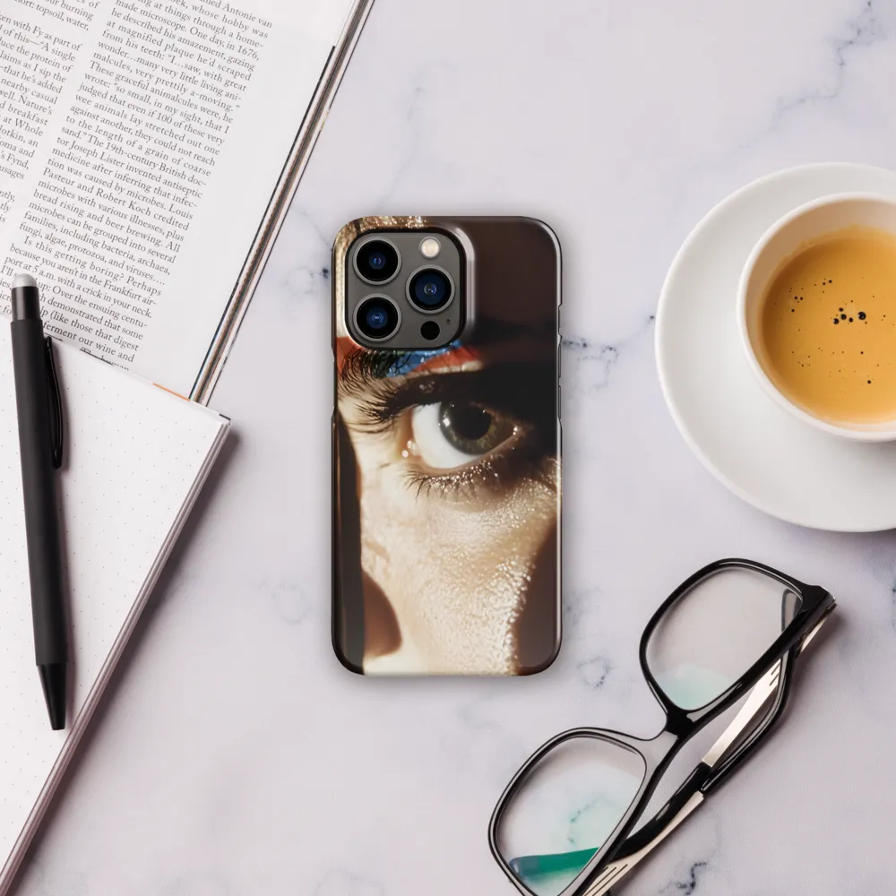 The Intensity of Gaze | Phone Case |  13 Pro | Snap Case | Glossy