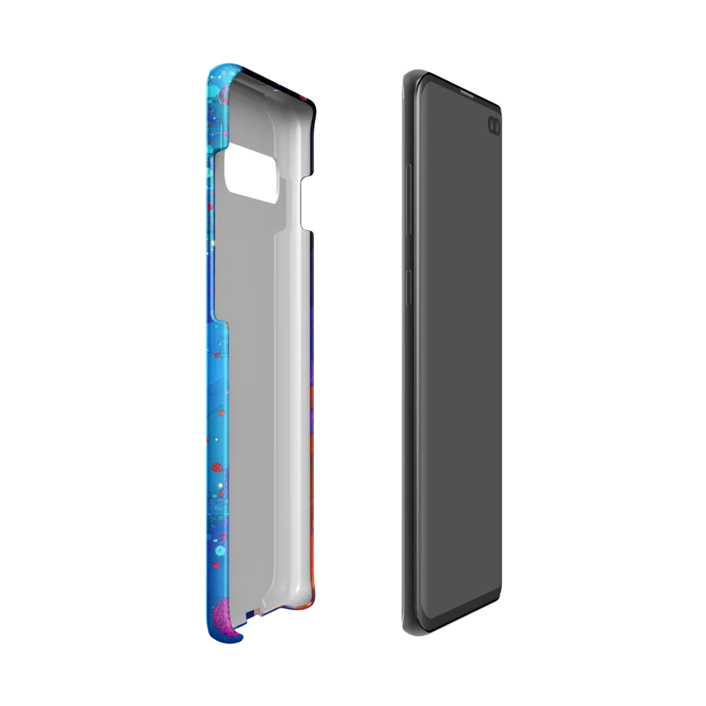 Cosmic Exploration: The Astronaut's Journey | Phone Case |  S10 | Snap Case | Matte