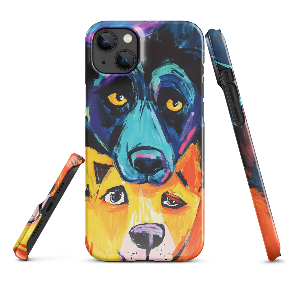 Vibrant Companions: An Expression of Canine Spirit