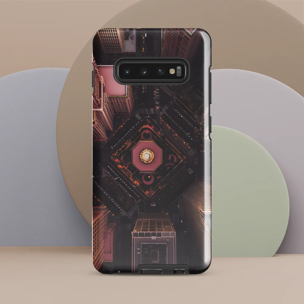 Urban Symphony: Aerial Views of the City | Phone Case |  S10 Plus | Tough Case | Glossy