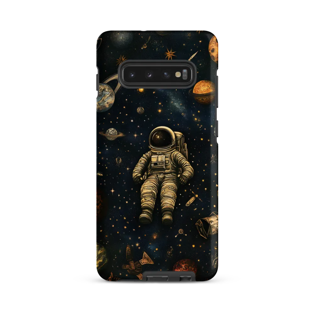 Cosmic Voyage: An Astronaut's Solitude