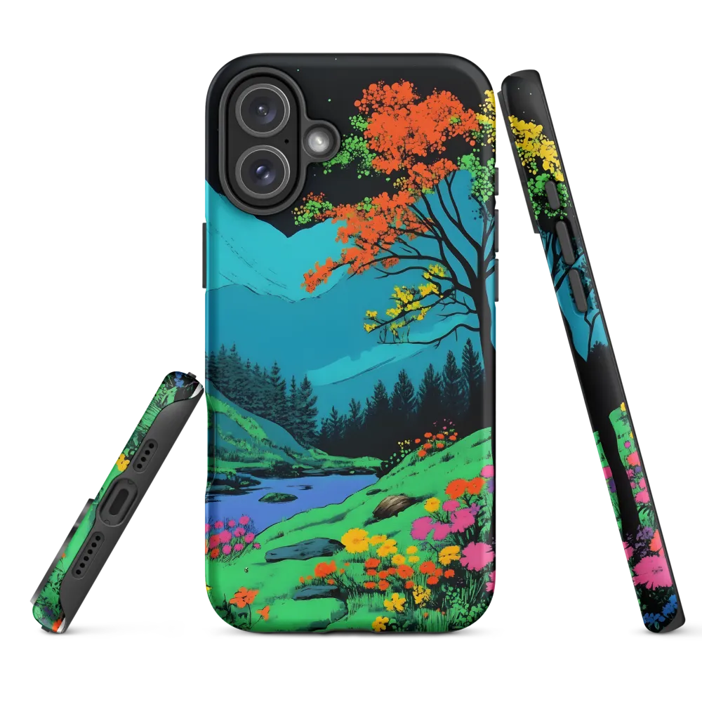 Neon Dreams: A Vibrant Landscape