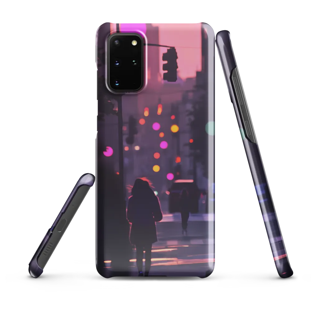 City Silhouettes at Dusk | Phone Case |  S20 Plus | Snap Case | Glossy