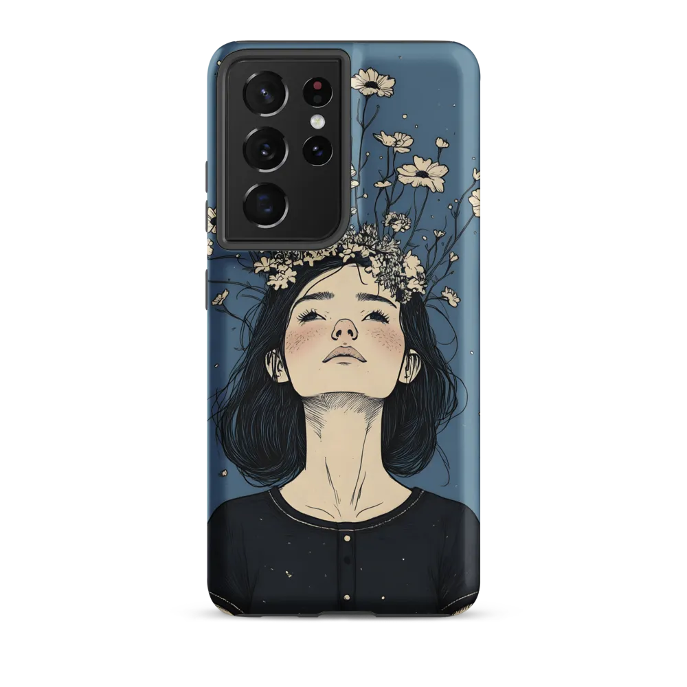 Floral Serenity: A Portrait of Tranquility