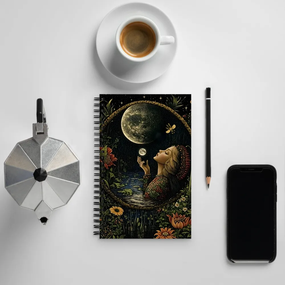 Moonlit Reverie | Spiral Notebook