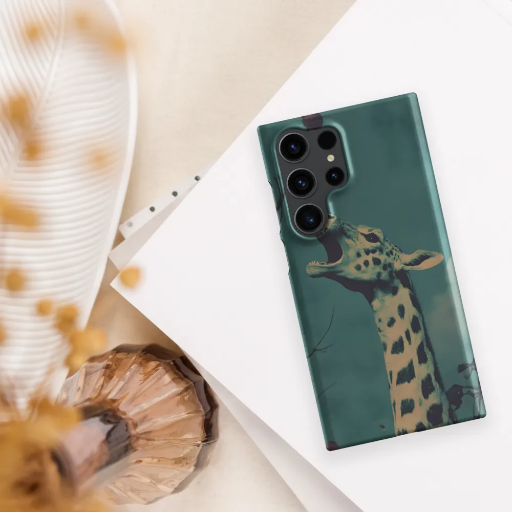 Whispers of the Tall: A Surreal Giraffe Encounter