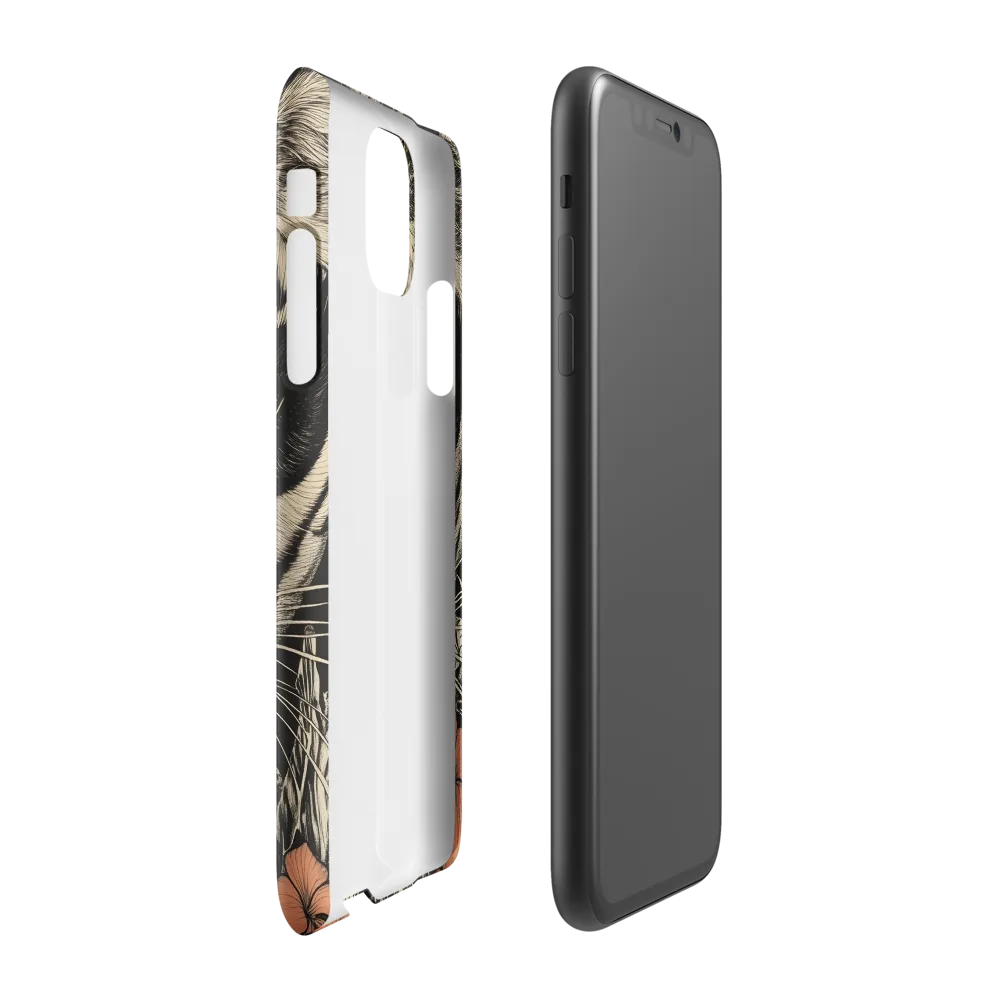 Feline Majesty: The Human-Leopard Connection | Phone Case |  11 | Snap Case | Glossy