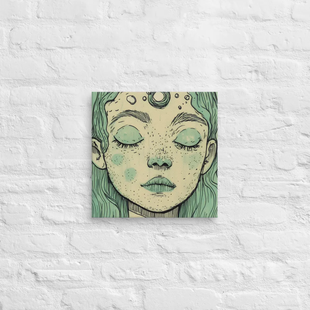 Beneath the Surface | Canvas | 14″×14″