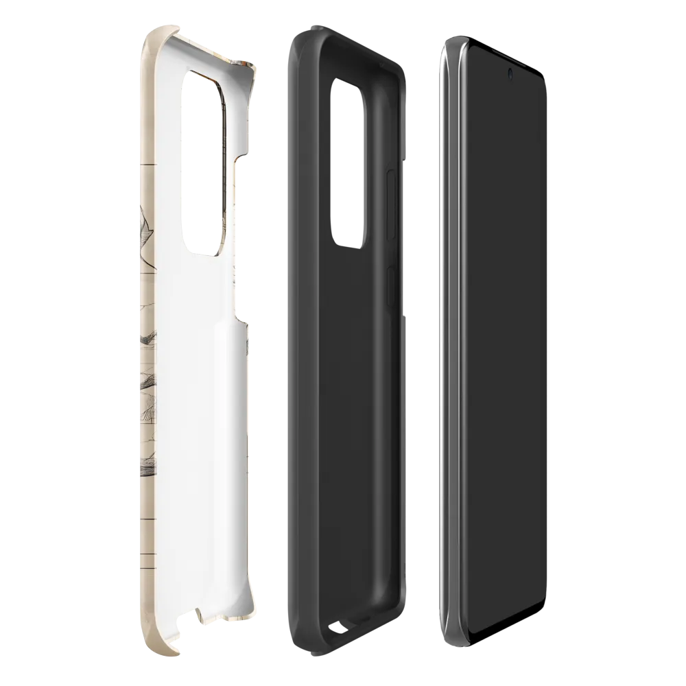 Geometric Reverie | Phone Case |  S20 Ultra | Tough Case | Glossy