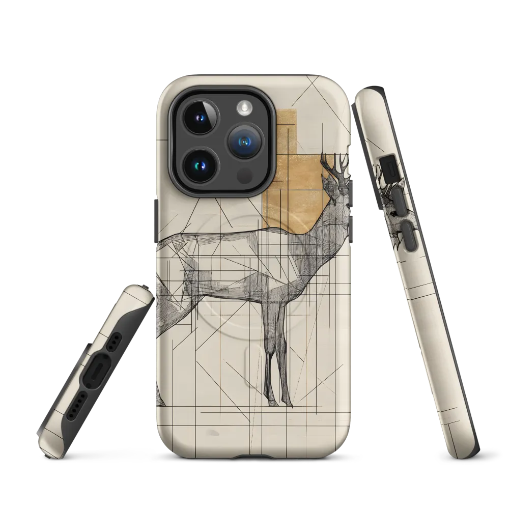 Geometric Elegance: The Majestic Deer