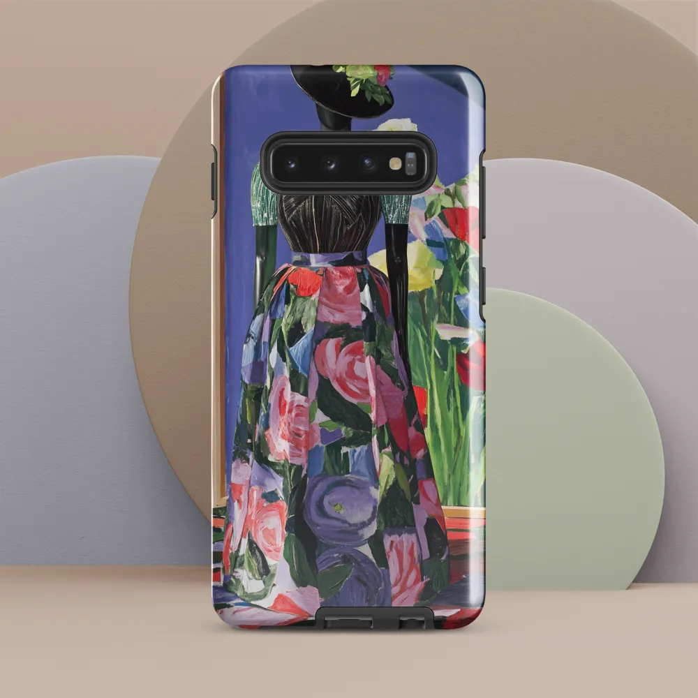 Floral Fantasy: A Celebration of Color and Style | Phone Case |  S10 Plus | Tough Case | Glossy