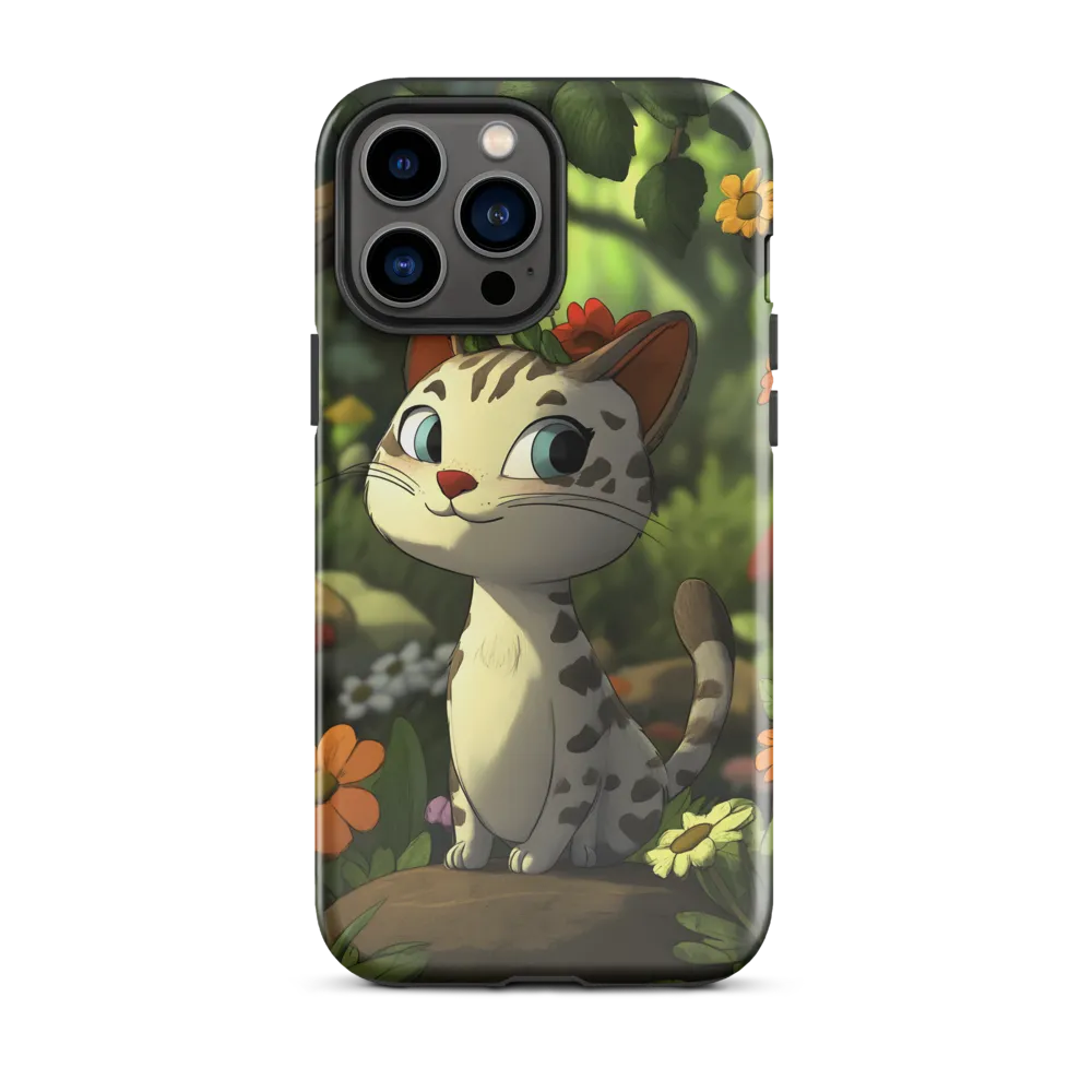 Whimsical Forest Cat
