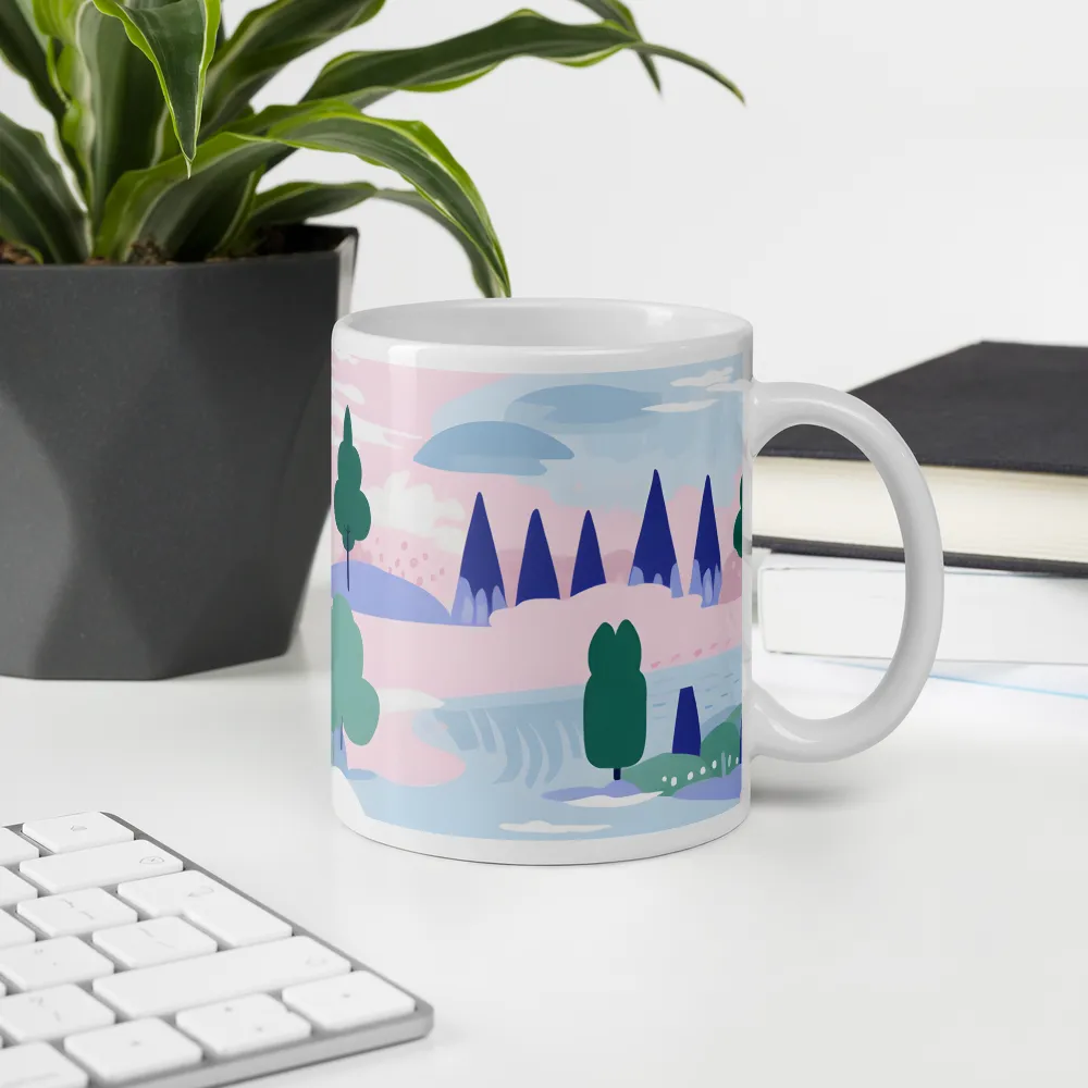 Whimsical Reflections: A Journey Through Landscapes | Mugs | Multiple Sizes & Colors