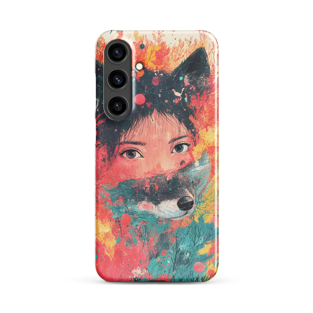 Harmony of Spirit: Girl and Wolf