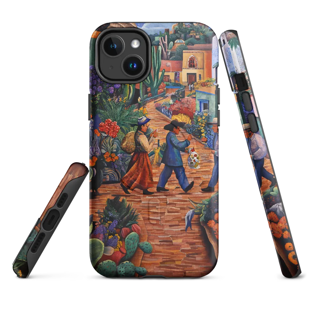 A Mosaic Journey Through Colorful Landscapes
