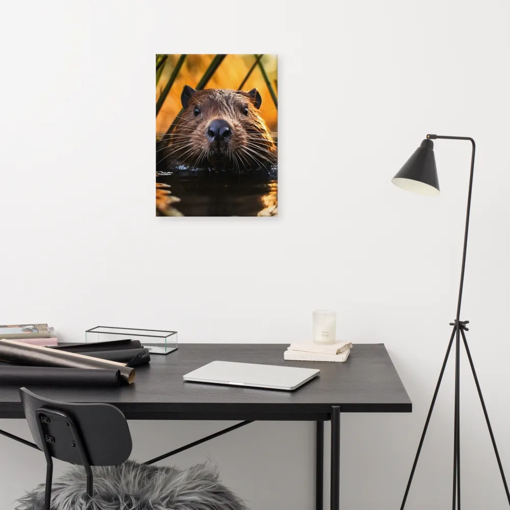 Beaver Serenity: A Natural Portrait