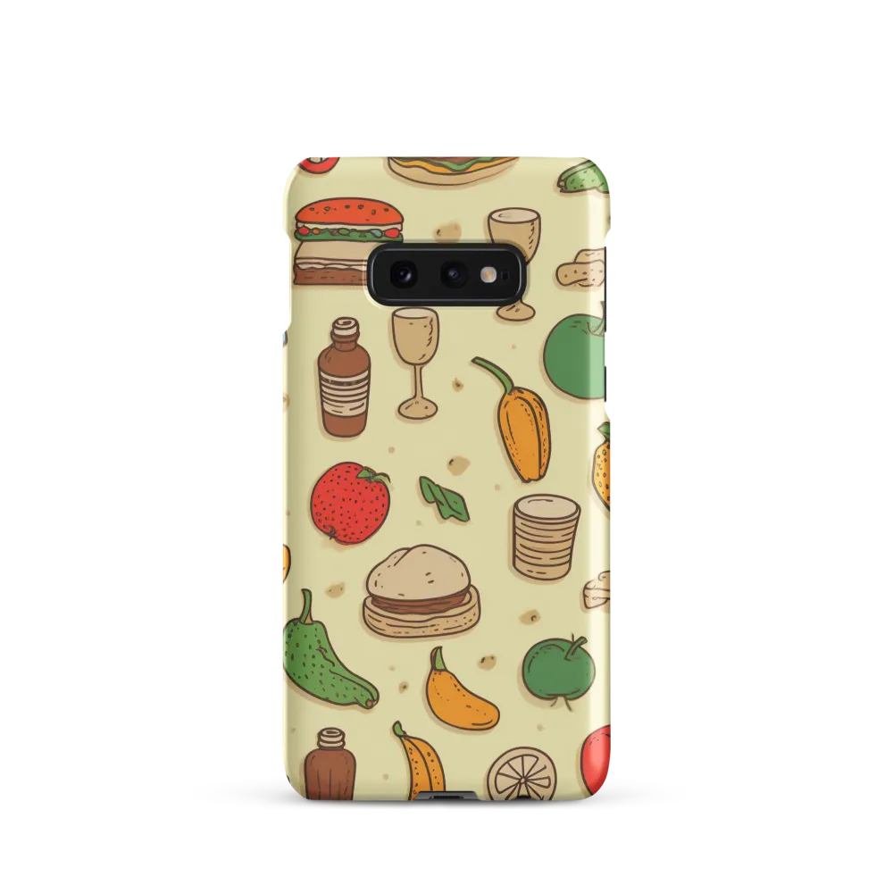 A Whimsical Feast of Colors | Phone Case |  S10e | Snap Case | Matte