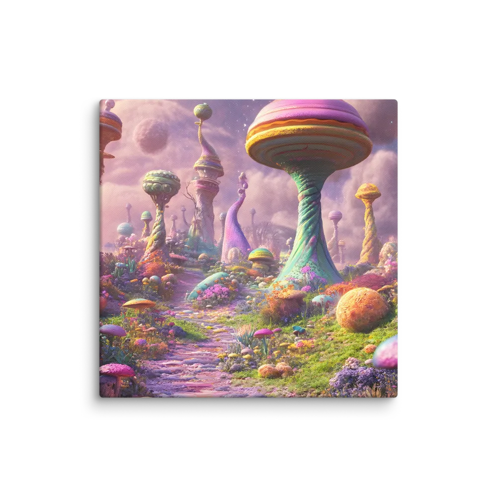 Whimsical Worlds: A Journey Through Fantasy | Canvas | 10″×10″