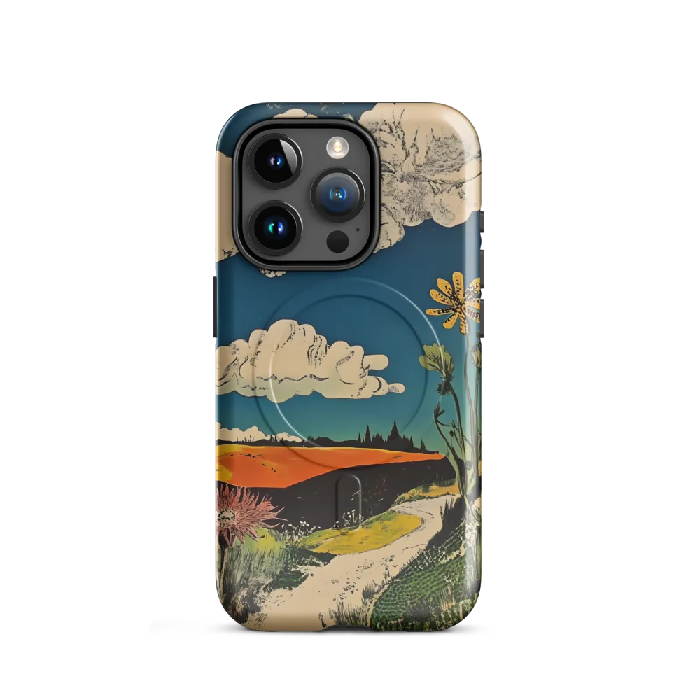 Surreal Blooming Landscape