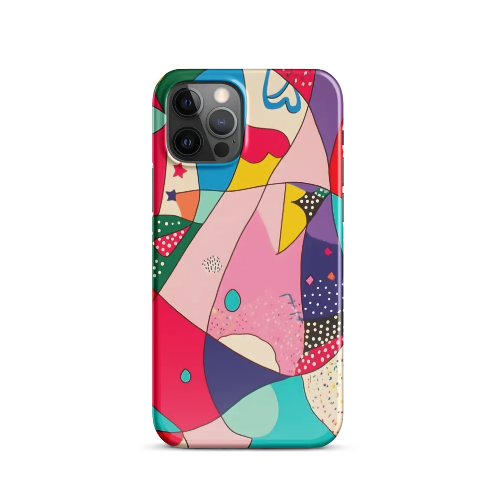 Playful Geometry in Color | Phone Case |  12 Pro | Snap Case | Glossy