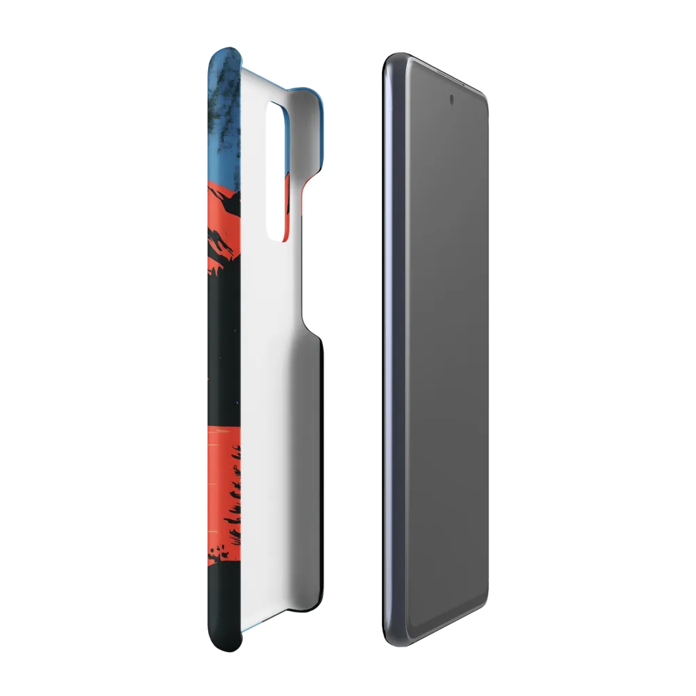 Serenity in Contrast | Phone Case |  S20 FE | Snap Case | Matte