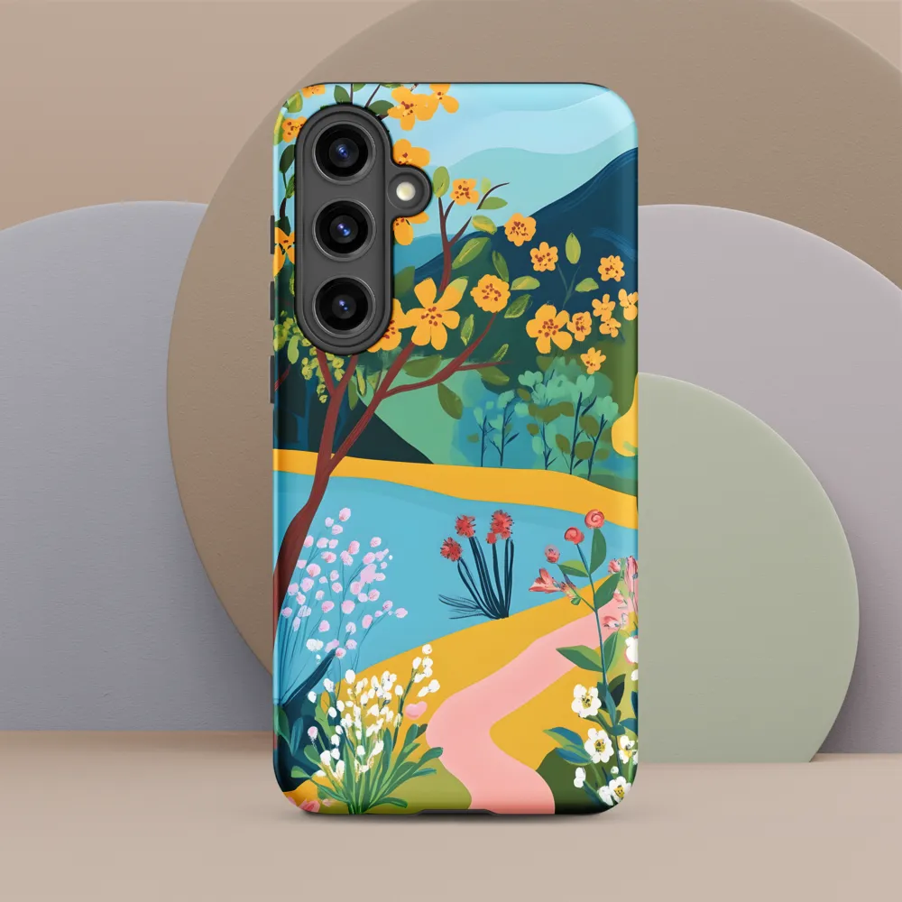 Blossoms by the Tranquil Waters