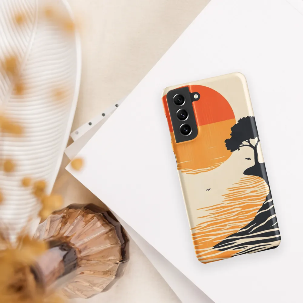 Serene Sunset | Phone Case |  S21 | Snap Case | Matte