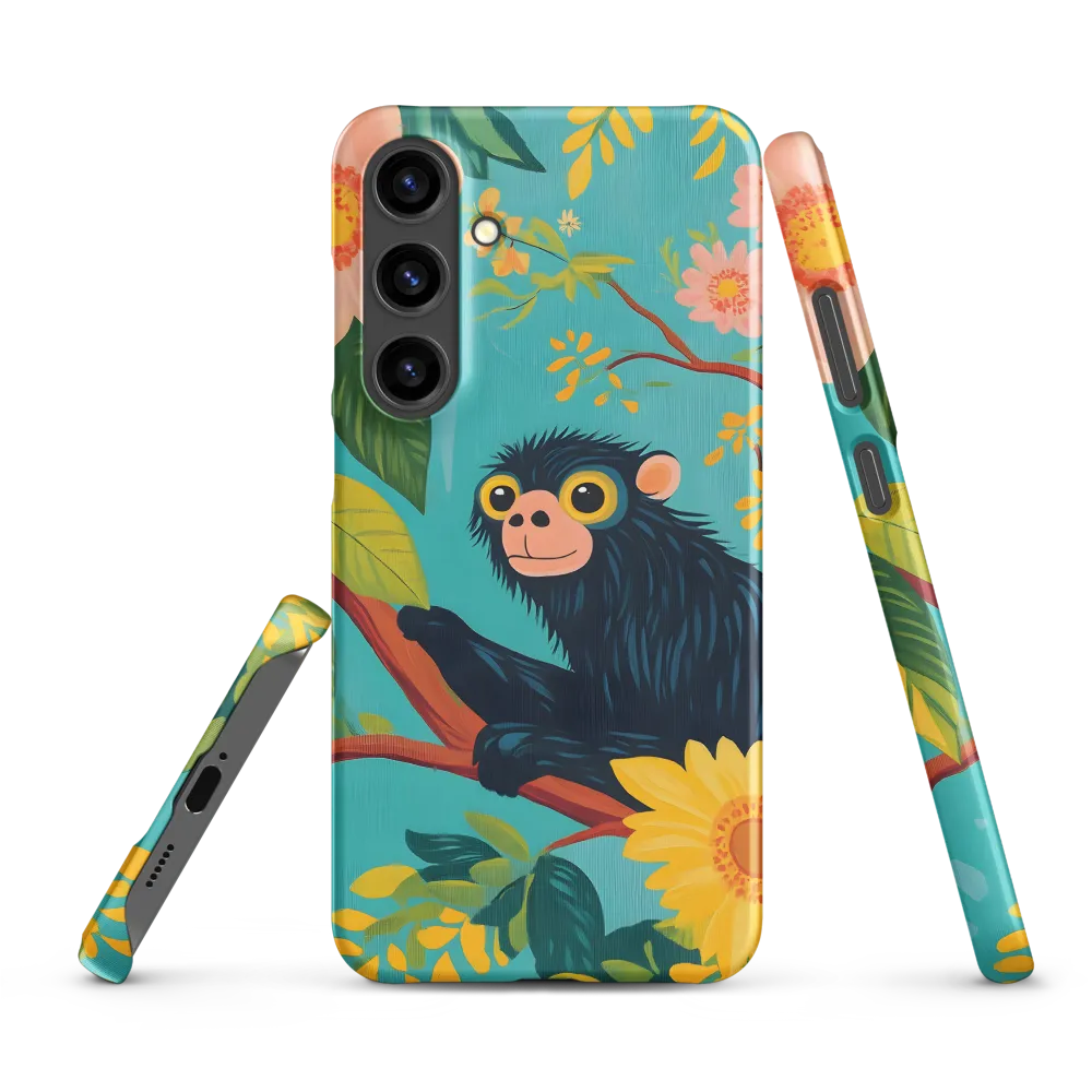 Joyful Encounter in a Floral Paradise