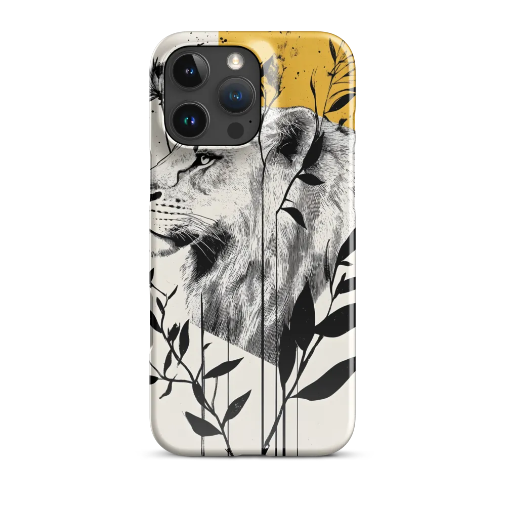 Regal Serenity: The Lion and Flora