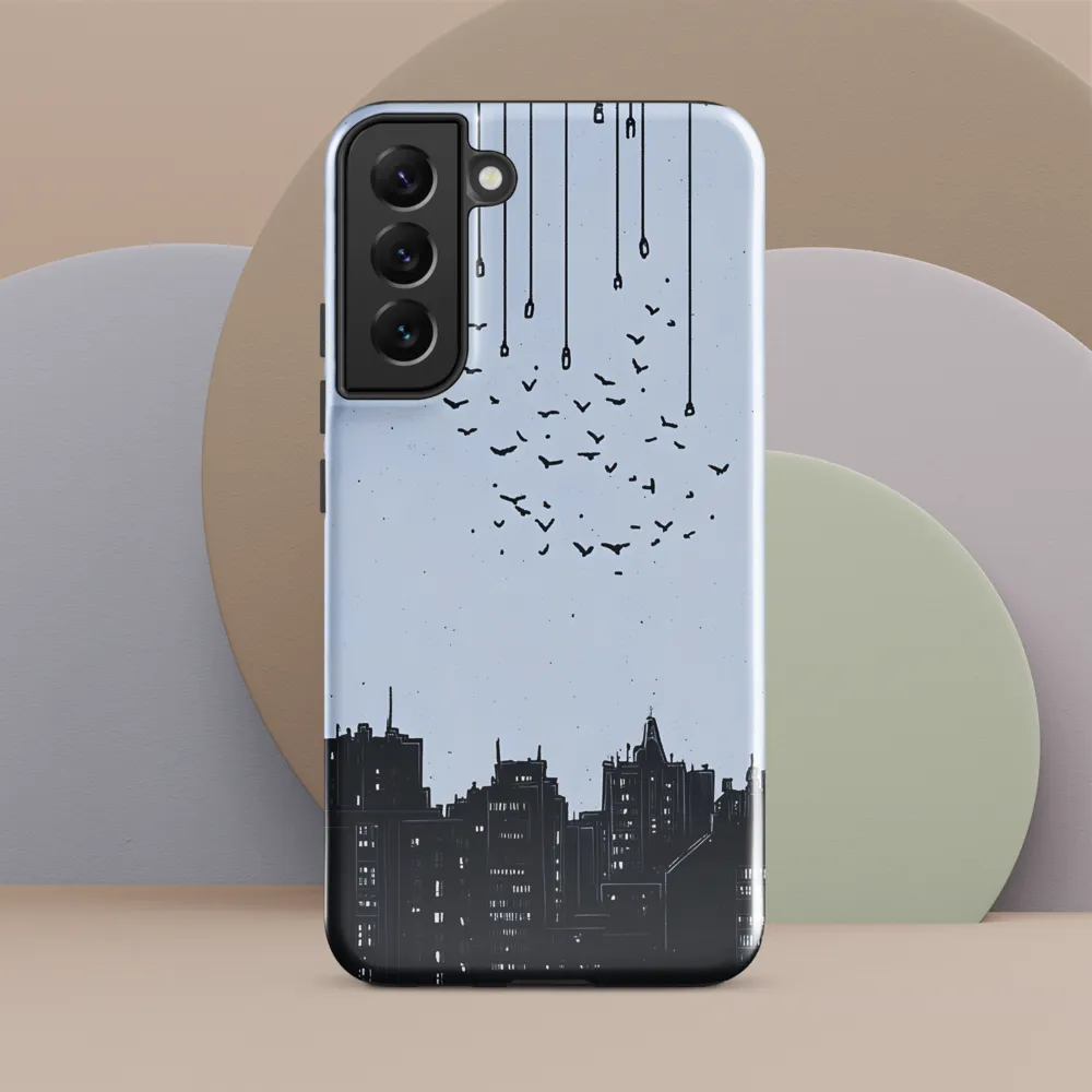 Elevated Serenity: A Minimalist Cityscape